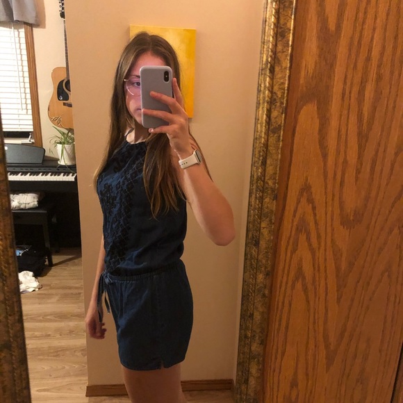 Old Navy denim romper - Picture 2 of 3